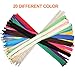OTRMAX 20Inch Nylon Invisible Zippers/Conceal Zippers/Sewing Zippers Garment Sewing Accessories, Set of 40pcs (20 Colors, 2pcs Each Color)