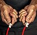 BuyJumpRopes Boxers Jump Rope, Blue/White