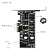 Dual M.2 PCIe Adapter, M2 SSD NVME (m-Key) or SATA (b-Key) 22110 2280 2260 2242 2230 to PCI-e 3.0 x4 Host Controller Expansion Card for Desktop PCI Express Slots