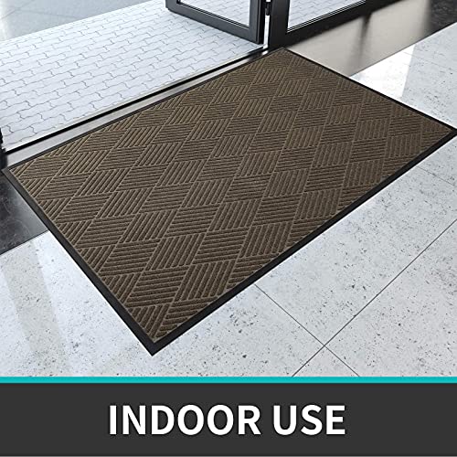 DEXI Large Door Mat Front Indoor Outdoor Doormat,Heavy Duty Rubber