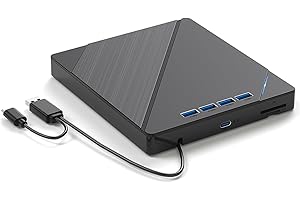 Multifunction Disc Duplicators USB3.0 Enableds CDs DVDs BluRay Burning for Desktop Laptop Use/Compatible DVDs Burners