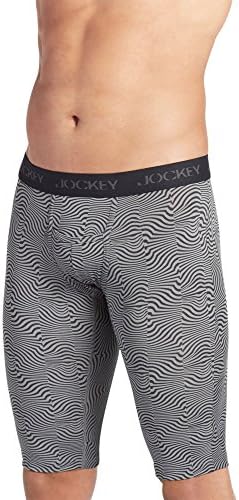 Jockey men's underwear sport microfiber quad short Clearance