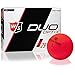 Wilson Staff Duo Soft Optix Matte Red Golf Balls
