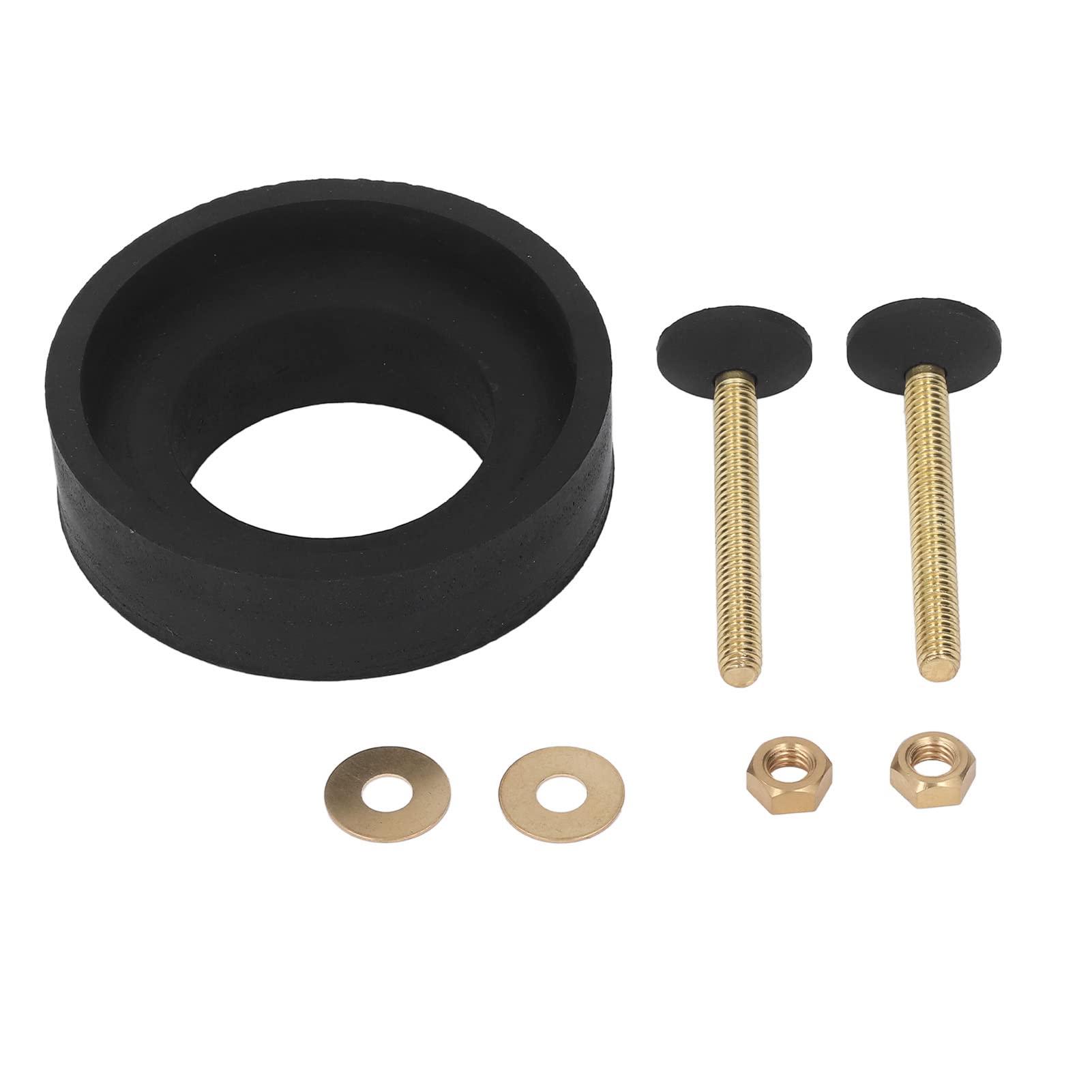 Toilet Tank Repalcement Gasket, Toilet Tank to Bowl Repair Kit Easy to Install Strong Sealing for Bathroom,Spacers Toilet Tank to Bowl Repair Kit for Home Bathroom
