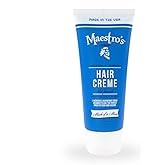 Maestro's Classic Hair Cream – Mark of a Man Blend, 3.4 oz | Lightweight Men’s Hair Styling Cream for Smooth Finish, Texture & Control | Barber-Approved Grooming Product
