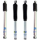 Bilstein 5100 Monotube Gas Shock Set for 07-16 Jeep Wrangler with 3.5-5in Lift Short Arm