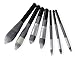ClothoBeauty 15 Pcs Cosmetic Make Up Brush Pen Guards Cover Mesh Protectors Fits with 5 Pcs Brush protector PVC bag(not include the brushes)