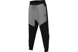 Nike Sportswear Tech Fleece Big Kids' Joggers (HV5869-012, Black/Dark Grey Heather/Black/Black)