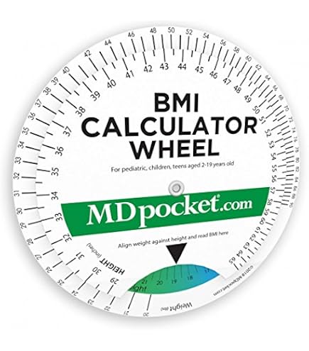 Amazon.com : EMI BMI Body Mass Index Wheel Calculator 4.25 inch