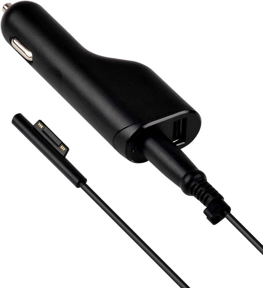 Surface Car Charger with 2.0 USB Port 36W 12V 2.58A Car Charger Adapter