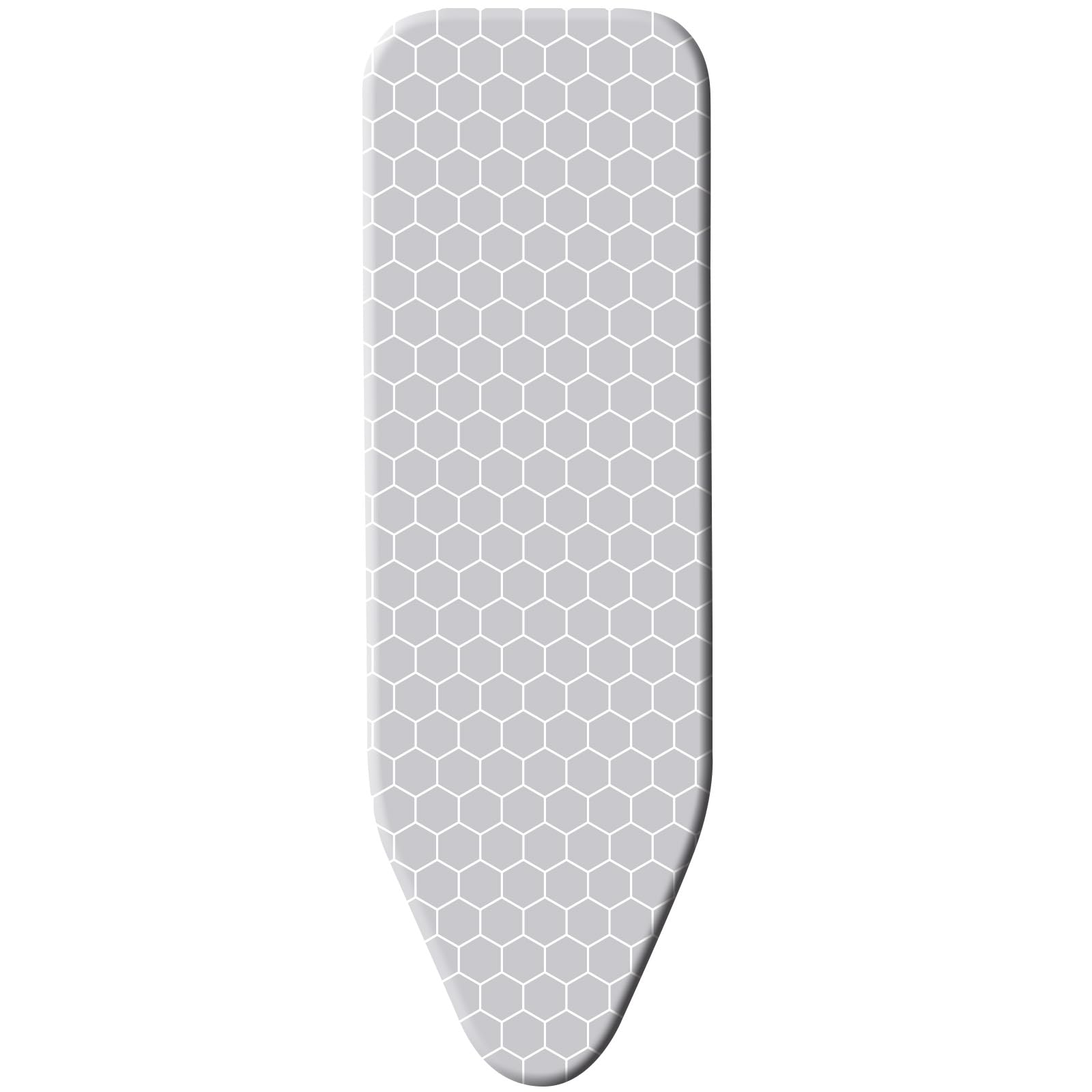 Minky Easy Fit Ironing Board Cover 122 x 38 cm, Elasticated Cover with Double Layer Foam, Made in the UK