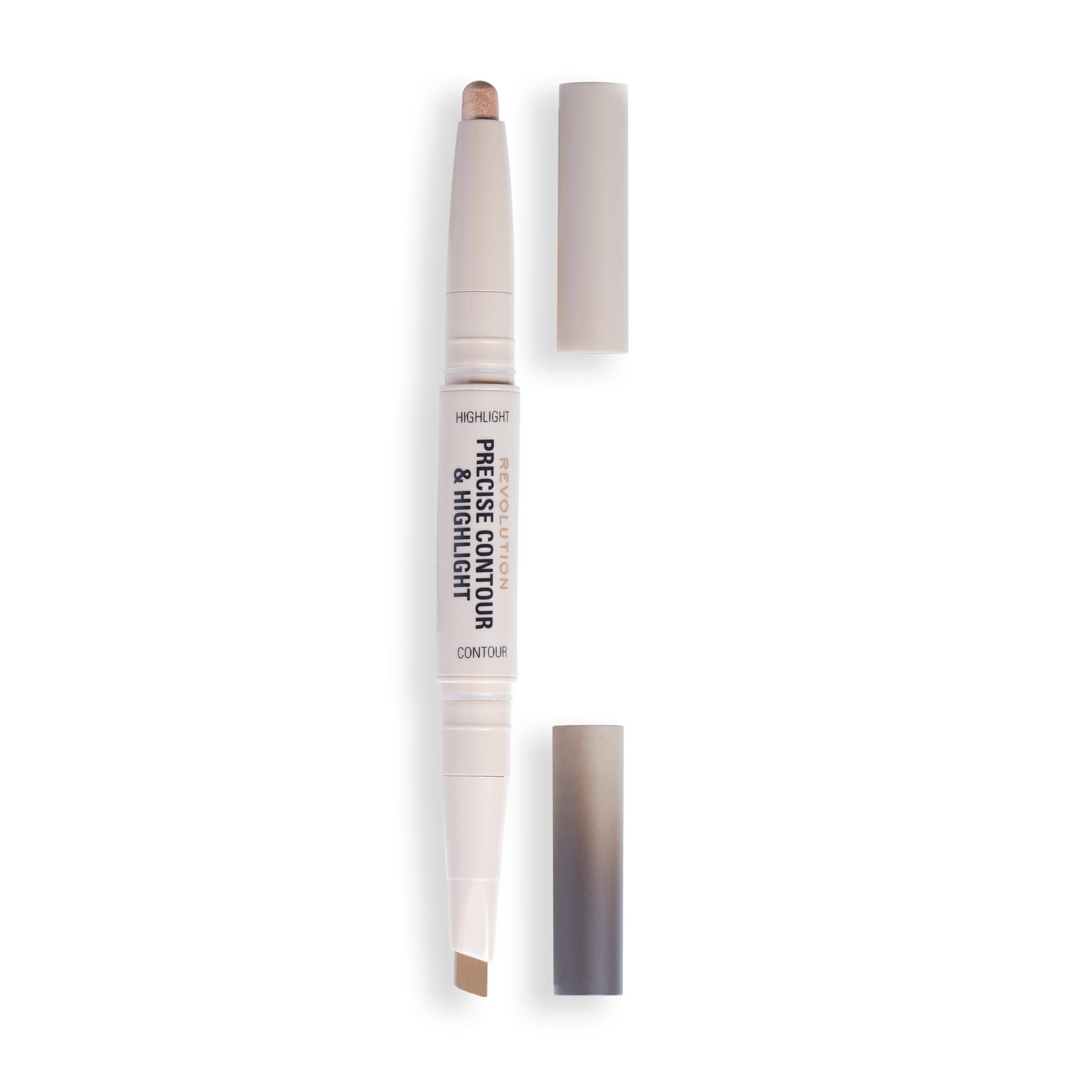 Revolution Beauty, Precise Contour & Highlight Stick, All-In-One Face Makeup Product, Highly Blendable with Matte Finish, Vegan & Cruelty-Free, Dark