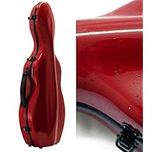 Tonareli Special Edition Violín Fibra de vidrio Case Rojo Speckled