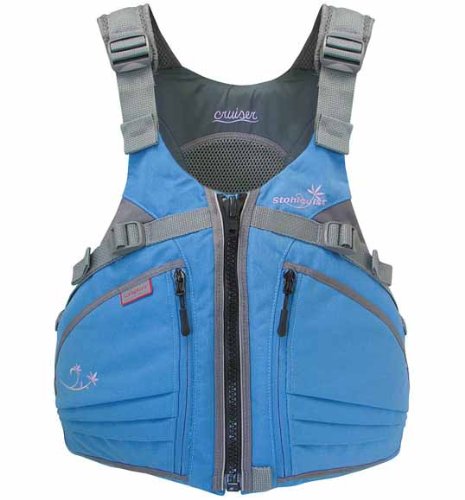 Stohlquist Women's Cruiser Life Jacket/Personal Floatation Device (Black/Pink, Medium/Large)