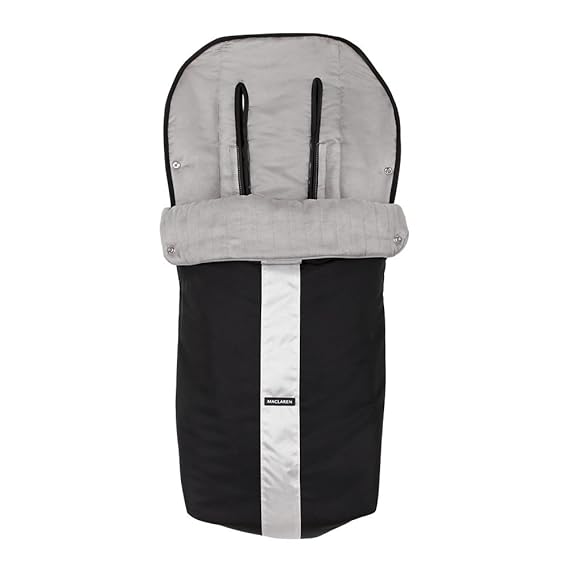 maclaren xt black footmuff
