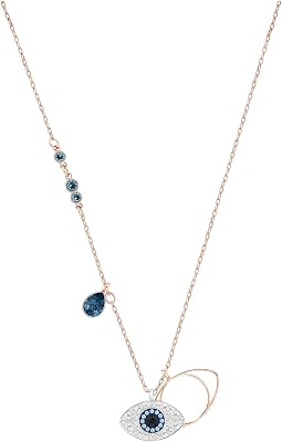 Pendente Symbolica, Evil eye, Blu, Mix di finiture