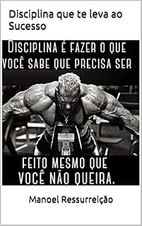 Livro Disciplina que te leva ao Sucesso