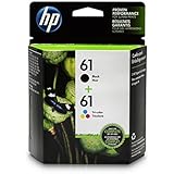 HP 61 Black Ink Cartridge (CH561WN), HP 61 Tri-Color Ink Cartirdge (CH562WN), 2 Ink Cartridges (CR259FN)