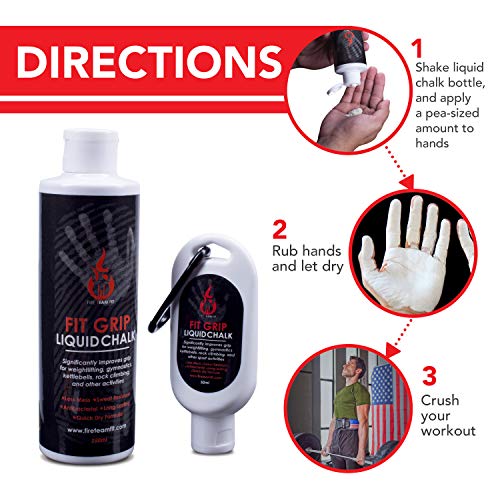 Liquid Fit Chalk, Liquid Chalk Weightlifting, Weightlifting Chalk