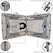 EARTHLITE Portable Massage Table LUNA - Ultra-Lightweight, Patented Aluminum Reiki Frame incl. Flex-Rest Face Cradle & Carry Case (29lb)