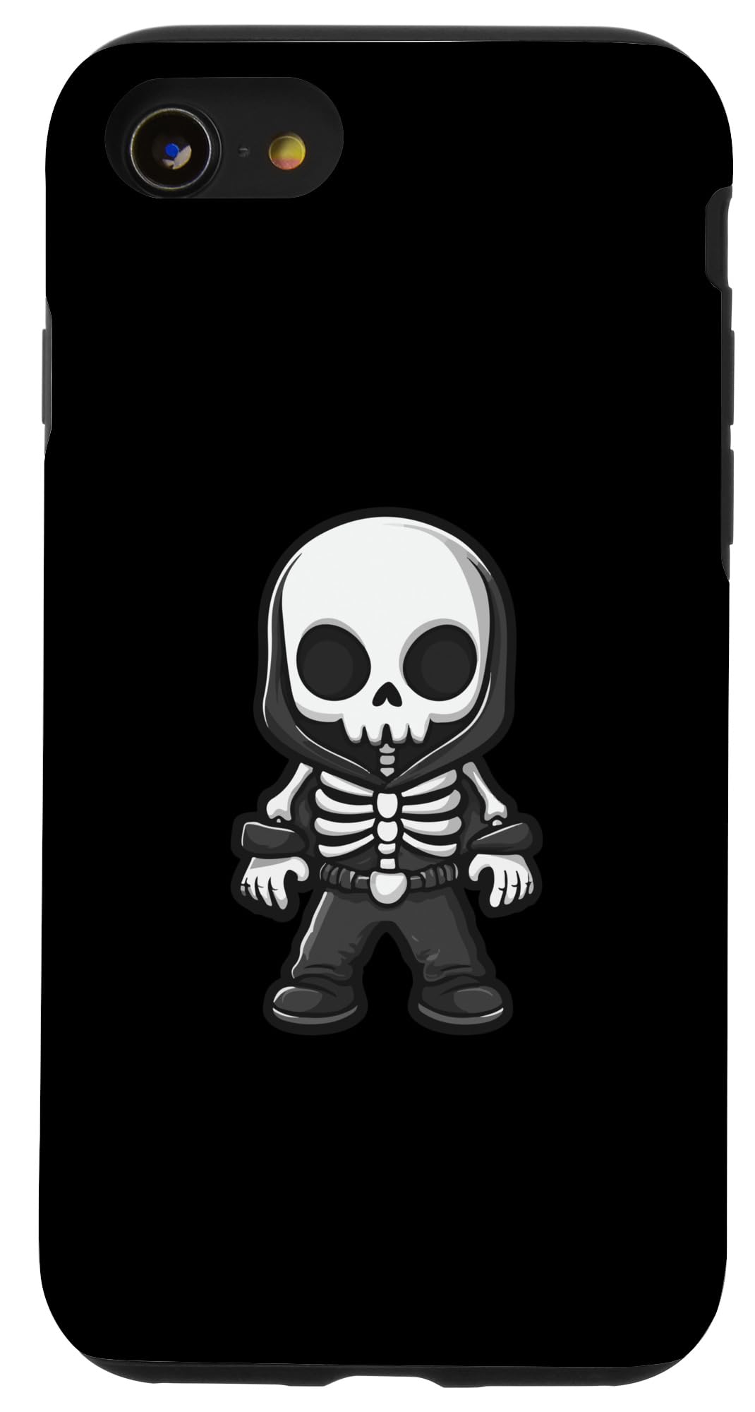 iPhone SE (2020) / 7 / 8 Halloween Skull With Costume Illustration Case