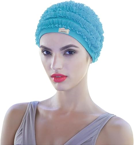 retro bathing caps