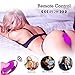 Crown Wearable Vibrator Remote Control G Spot Vibrator with Clitoral Stimulator,Treediride Butterfly Vibrator Rechargeable Vibrating Masturbation Dildo Massager Female Sex Toy for Flirting (Purple)thumb 4