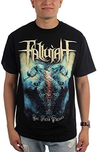 Fallujah - Mens The Flesh Prevails T-Shirt, Size: Medium, Color: Black