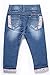 LITTLE-GUEST Baby Girls Jeans Toddler Regular Fit Denim Pants G105(12-18M,L Blue