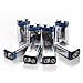 EBL 600mAh 9 Volt Li-ion Rechargeable 9V Batteries Lithium-ion, 8 Pack