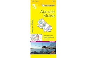 Michelin Map Italy: Abruzzo, Molise 361 (Maps/Local (Michelin)) (Italian Edition)