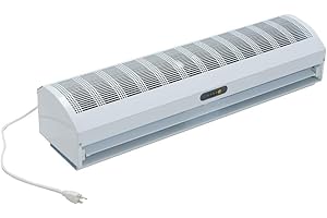 Wostore Remote control Air Curtain Super Power 3 Speeds Commercial Indoor Household with Free Magnetic Door Switch, 36 Inch