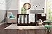 Babyletto Modo 3-in-1 Convertible Crib with Toddler Bed Conversion Kit in Espresso, Greenguard Gold Certified