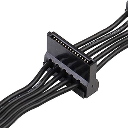 Silverstone Technology Sst Cp06 E4 Usa Tek Super Flexible 4 In 1 Sata Power Adapter Cable With Power Stabilizing Capacitors Cp06 E4 Components Other Electronics Computer Components Jasontammemagi Com