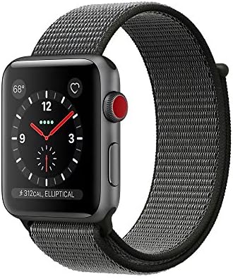 Esay Watch Sport Loop Band, Hook and Loop Fastener Adjustable Closure Wrist Strap Lightweight Breathable Nylon Replacement Band for Apple Watch Nike+, Series 3/2/1, Sport, Edition (38MM, Dark Olive)