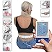 BM8GL Blue 8 Modes Best tens EMS nmes Unit Machines Electric Electron Electronic Pulse Back Neck Legs Massagers Handheld for Back Neck Shoulder Knee Pain tmj Replacement Pads HealthmateForever