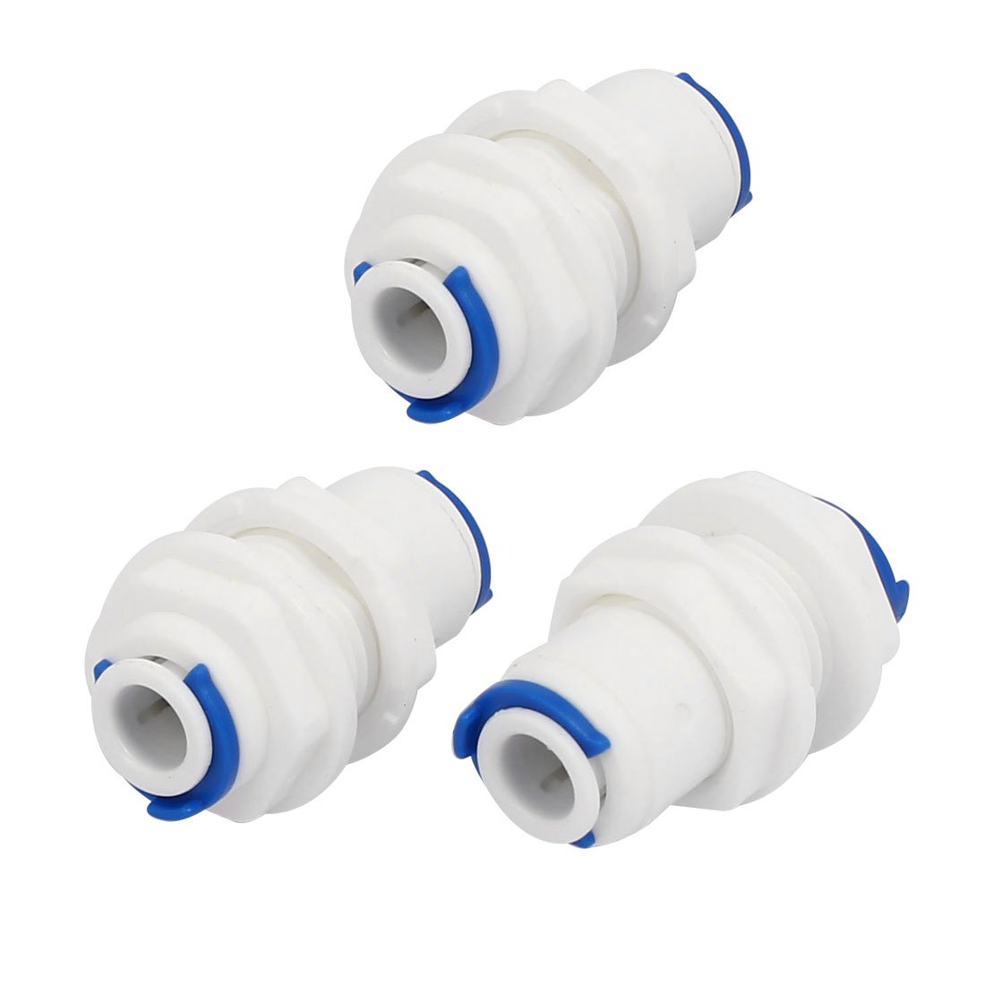 uxcell 1/4'' Push Fit Tube x M16 Male Thread Quick Connect 3pcs for RO
