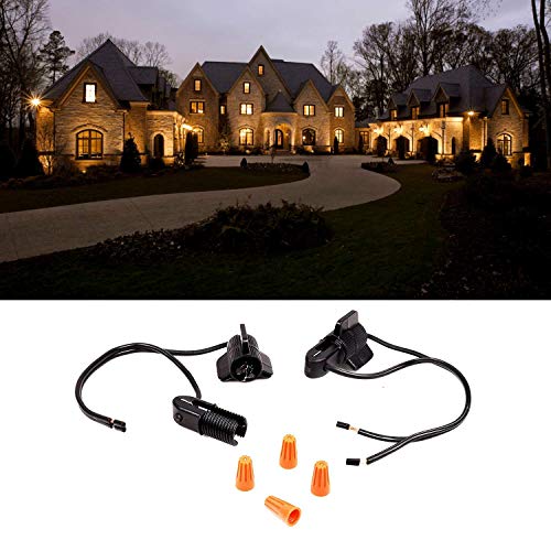 Malibu Low Voltage Cable Connectors for Landscape Lighting 2 Packs Fast