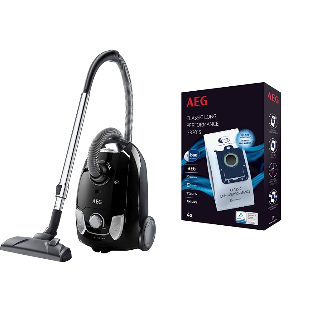 AEG-VX4-1-EB-Aspiradora-de-Trineo-con-Bolsa-750W-de-Potencia-Indicador-de-Llenado-GR201S-Bolsa-S-Bag-Classic-Long AEG-VX4-1-EB-Aspiradora-de-Trineo-con-Bolsa-750W-de-Potencia-Indicador-de-Llenado-GR201S-Bolsa-S-Bag-Classic-Long