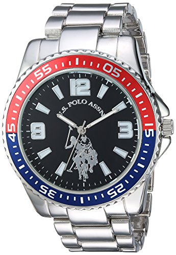 U.S. Polo Assn. Men's Quartz Metal and Alloy Casual Watch, Color:Silver-Toned (Model: USC80500)