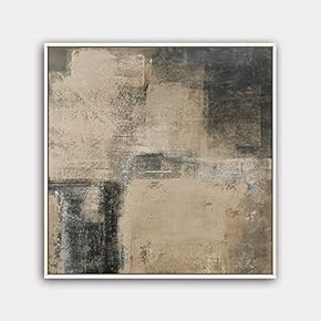 signwin Framed Canvas Wall Art Modern Texture Painting...
