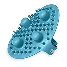 PetWell Massaging Groomer De-Shedding Brush for All Size Pets (Dogs, Cats) with Short or Long Hair