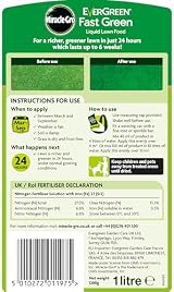 Miracle-Gro Evergreen Fast Green Liquid Lawn Food 100 m2 - 24hr Results view 2