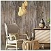 Rustic Brown Wood Grain Wallpaper Wood Wallpaper,17.7”X 78.7”Wood Stick Removable Decorative Peel and Stick Wallpaper Vintage Self-Adhesive Wallpaper Reclaimed Vinyl Film Wood Look Wall Covering