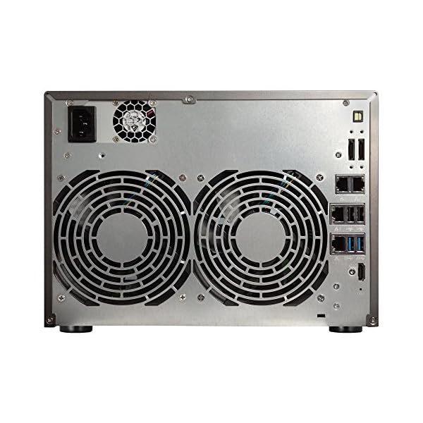 Asustor AS6210T + AS-RC13 Remote | Network Attached Storage | 1.6GHz Quad-Core, 4GB RAM | Personal Private Cloud | Home or Business Data Media Server (10 Bay Diskless NAS) - Image 7