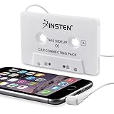 Insten Car Cassette Tape Deck Adapter Compatible with 3.5mm Jack Audio MP3/CD Player