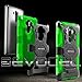 Evocel New Generation Series Phone Case Compatible with LG G Stylo with Belt Clip Holster and Kickstand, Green