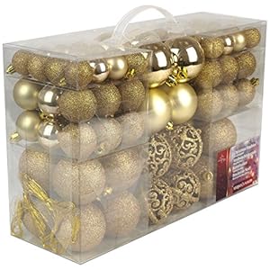Christmas Gifts kerstballen, plastic