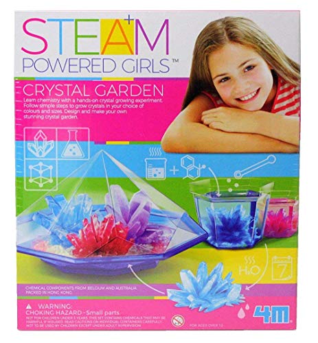 4M 3821 Steam Powered Girls Crystal Garden Toy
