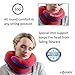 BCOZZY Chin Supporting Travel Pillow- Unique Patented Design Offers 3 Ergonomic Ways to Support The Head, Neck, and Chin When Traveling and at Home. Fully Washable. Large, Red